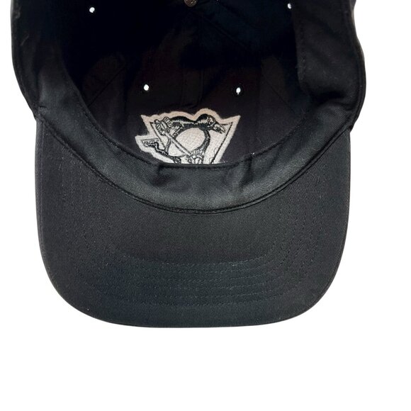 Pittsburgh Penguins Women's Strapback Hat Cap Gold Sequin Logo NHL Hockey - Picture 11 of 11